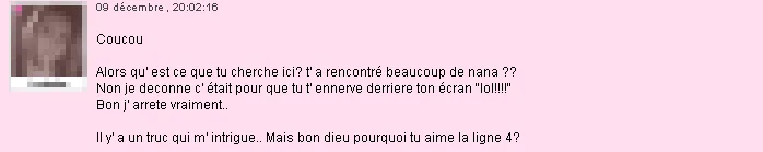 Mail reçu sur AdopteUnMec