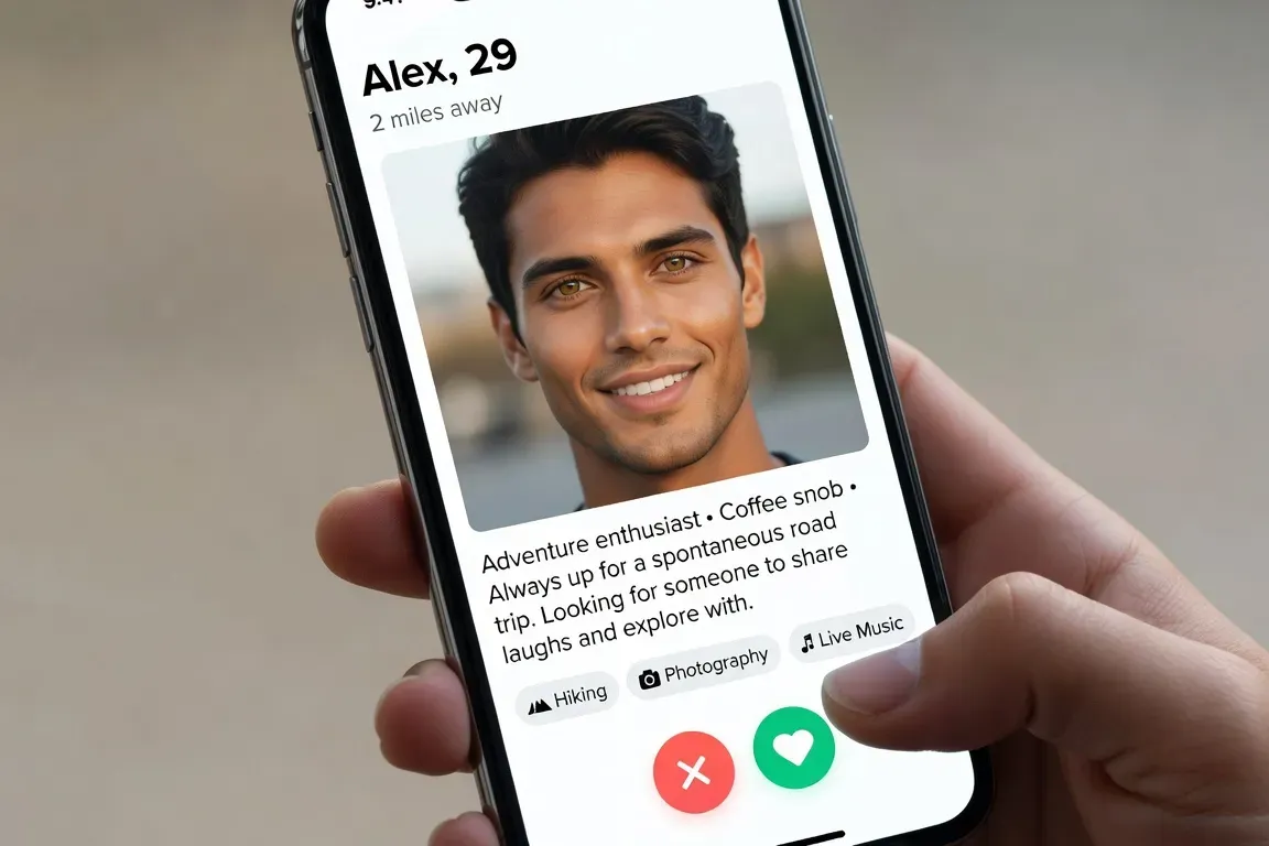Profil Tinder bien construit en 2026