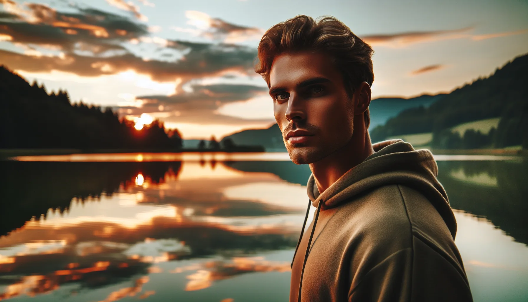 Homme reflechissant a ses croyances et son potentiel