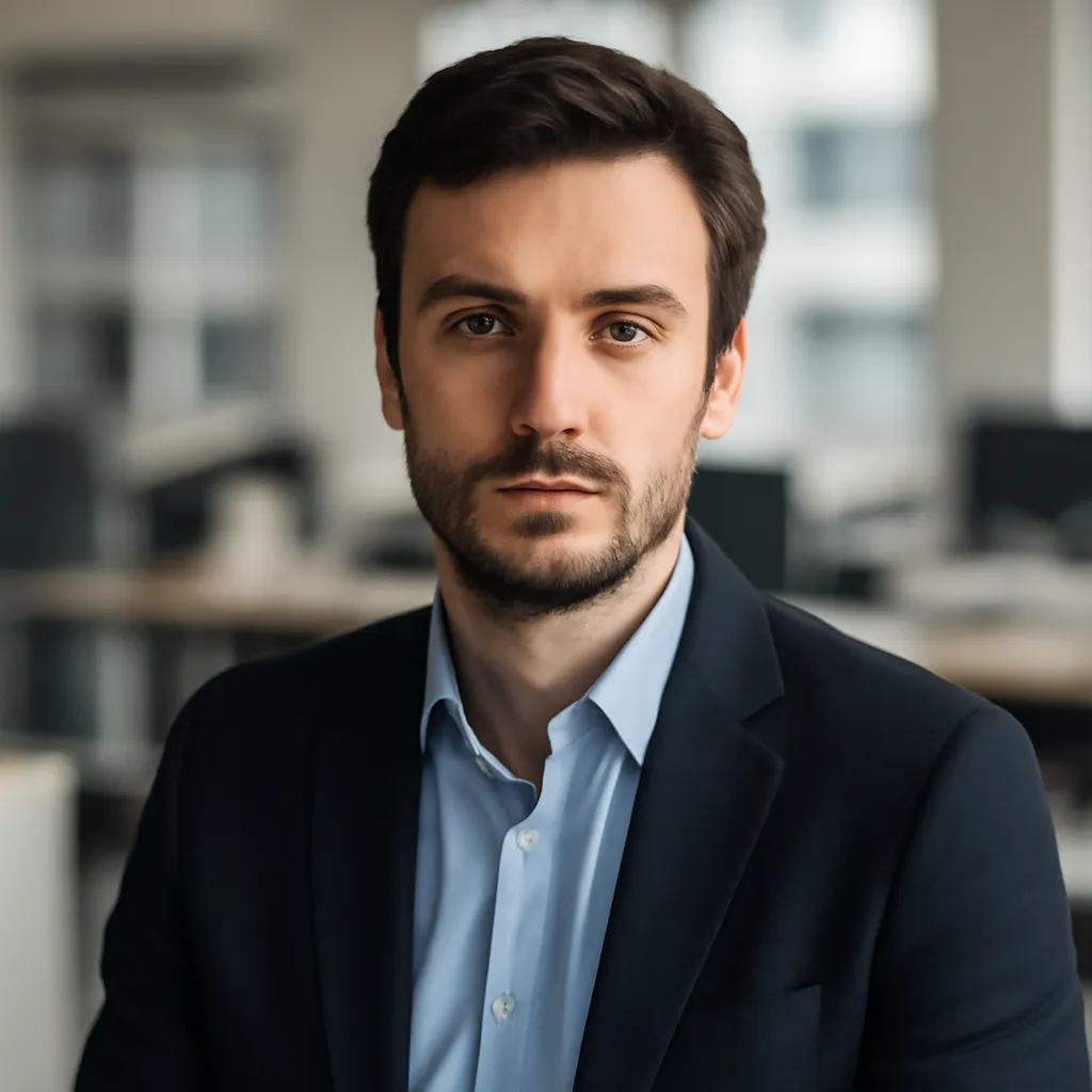 Portrait de Julien M., modérateur d'application de rencontre