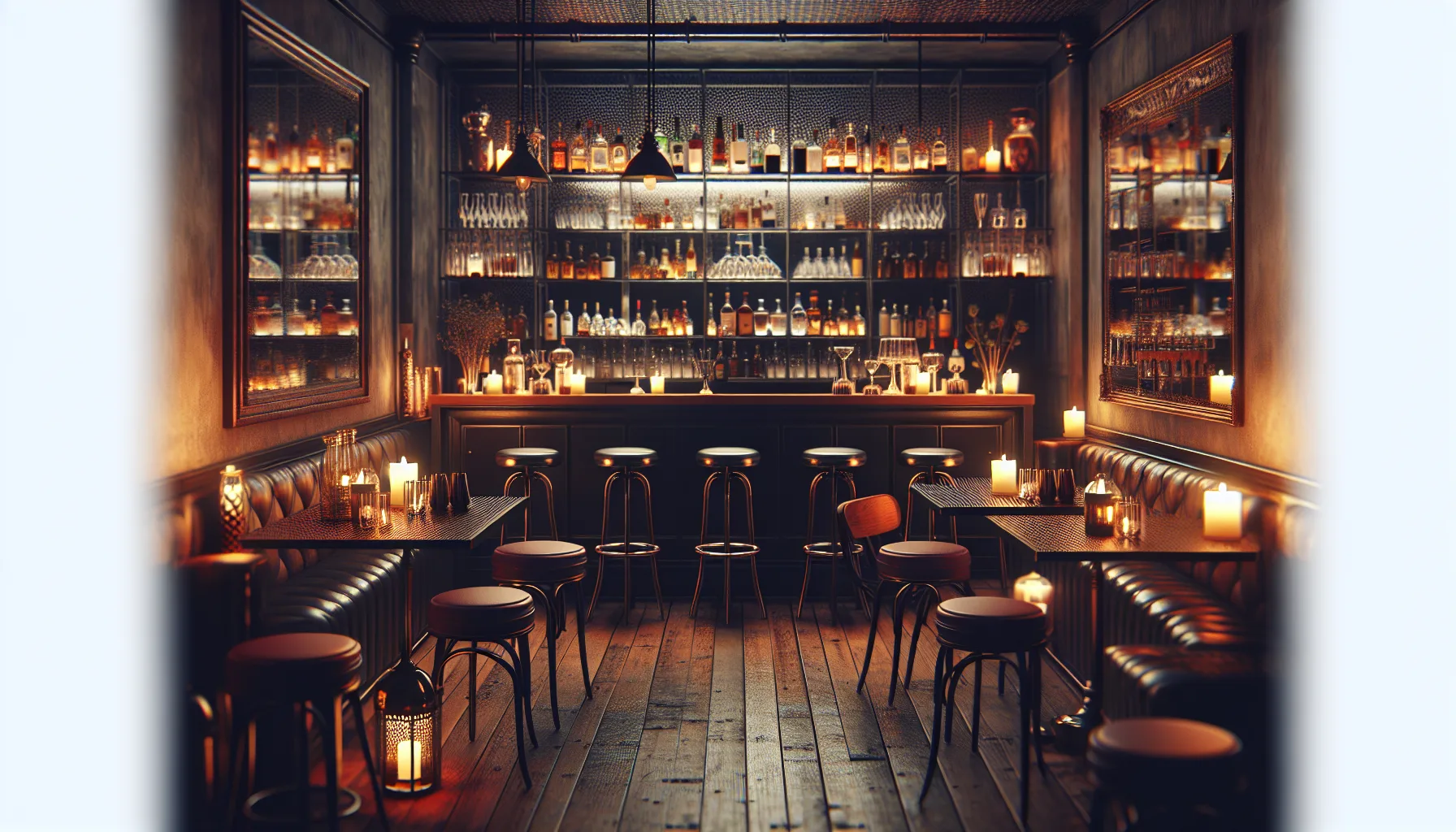 Bar a cocktails cosy ideal pour un premier rendez-vous