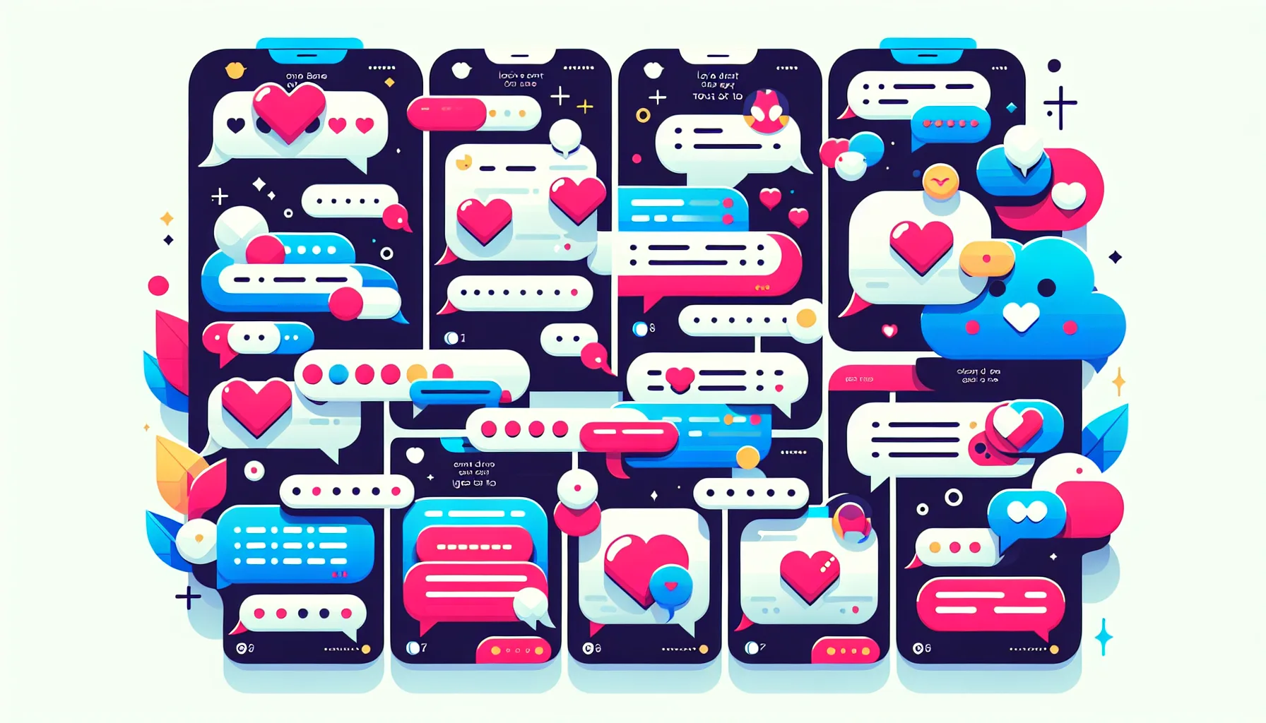 Exemples de SMS de drague stylisés avec réponses positives